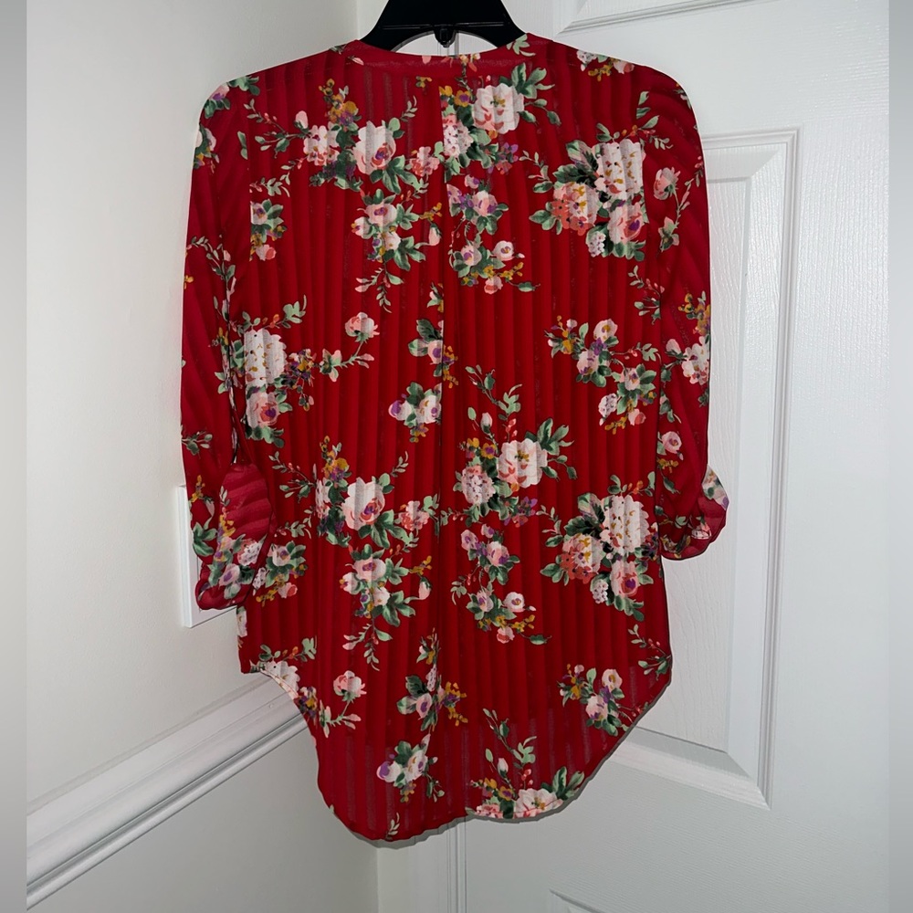Sheer Button Up - Picture 3 of 3